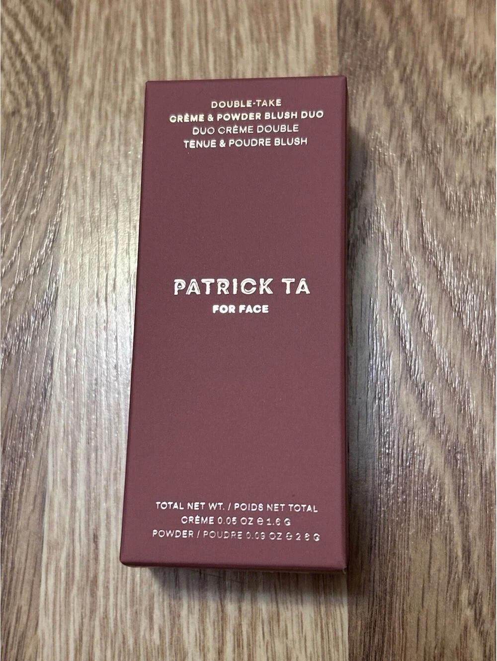 Patrick Ta Major Headlines Double-Take Crème & Powder Blush She Left Me On Red